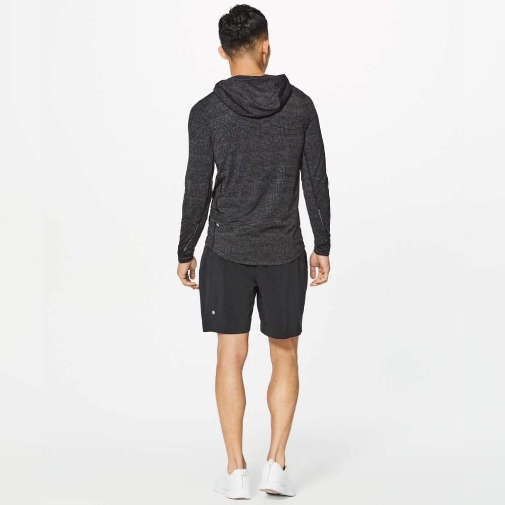 Lululemon Men's Repetition Hoodie Heathered Black Size Medium - Picture 11 of 13